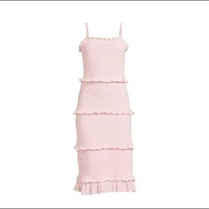 Love Shack Fancy dupe - No Boundaries smocked dress